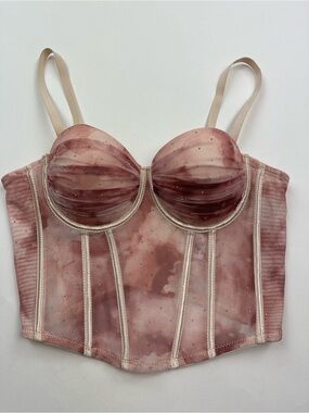 Kaylee Kollection Corset Bustier Size Small